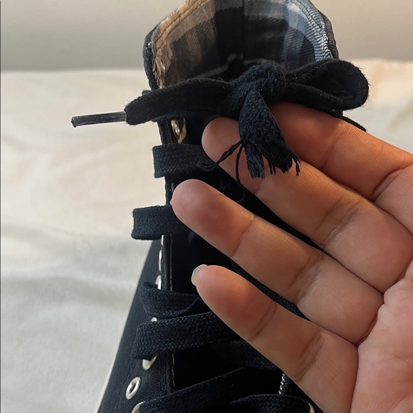 Converse Black High-Tops with White Accents - Picture 9 of 17
